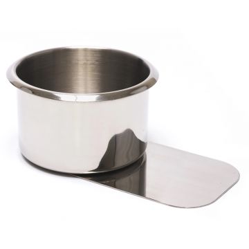 Drink Holder: 2.75" Blade Style, Stainless Steel (2.75 inch inside diameter)